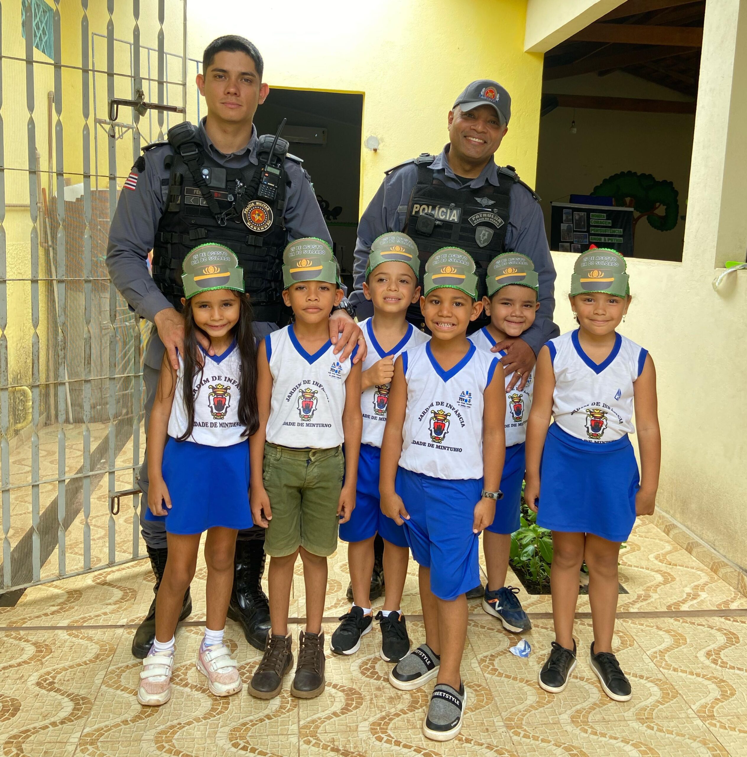 CELEBRAÇÃO DO DIA DOS SOLDADOS NAS ESCOLAS DA ASMSC